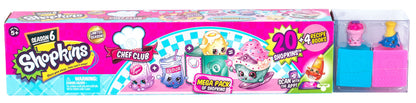 Shopkins Season 6 Chef Club Mega Pack - Collectible Toy with Over 20 pcs