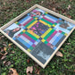 Jamaican Ludo Dancehall Edition (Ludi/Ludy/Loodi) | 24x24 Inch Large Board Game | Family Game Night Activity | Fun Easy Multi-Player Entertainment |