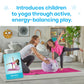 hand2mind Unicorn BubblePlush Yoga Ball Buddy, Yoga Ball for Kids, Calming Corner for Items, Kids Exercise Equipment, Occupational Therapy Toys
