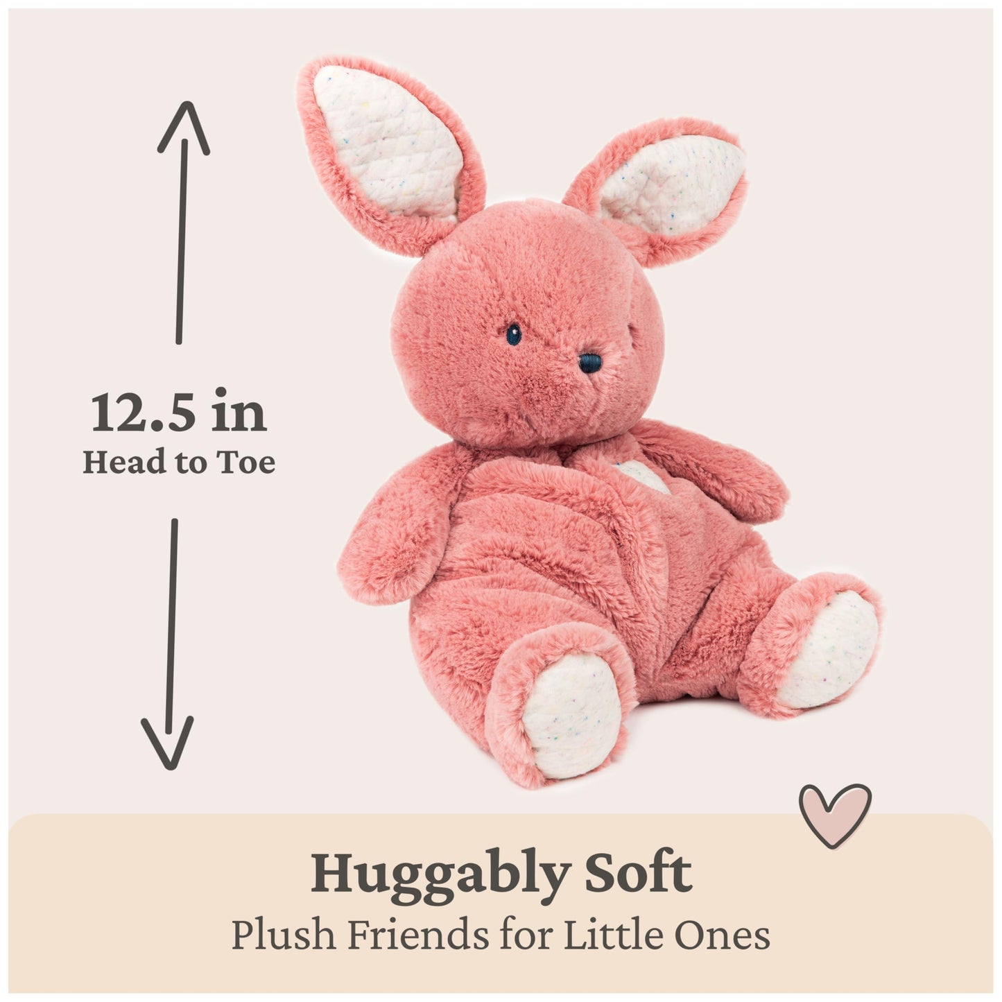 GUND Baby Oh So Snuggly Bunny 12.5-Inch Plush Toy, Ages 0+