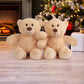 BenBen Teddy Bear Stuffed Animals, 8 inch Teddy Bear Bulk, 2 Pack Baby Bear Plush Toy for Baby Shower Easter Decoration, Gift for Boys Girls