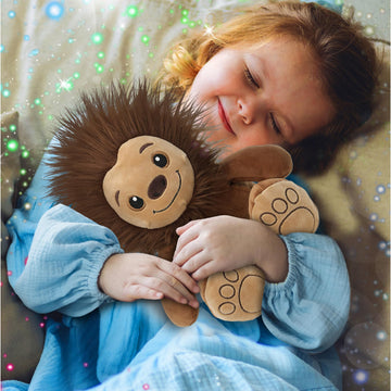 DolliBu Snug Mooshies Standing Bigfoot Stuffed Animal - Super Squishy Sensory Plush Mythical Toy, Cute Kids Plush Animal Friend to Play, Squeeze