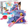 MindWare Mermaid Color Splash Water Park Bathtub Playset - Interactive Bath Toys with Color Changing Mermaid Doll Figures - Gift for 3 Year Olds