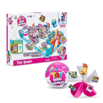 5 Surprise Toy Mini Brands - Mini Toy Shop Playset by ZURU (Series 2) Exclusive and Mystery Collectibles