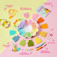 JOVA Klever Kits Jewelry Making Kit, Bracelet Making Kit with Bead, Kids Jewelry Bracelet Kit, DIY Kit with 350+ Colorful Beads, Flower-Shaped Storage