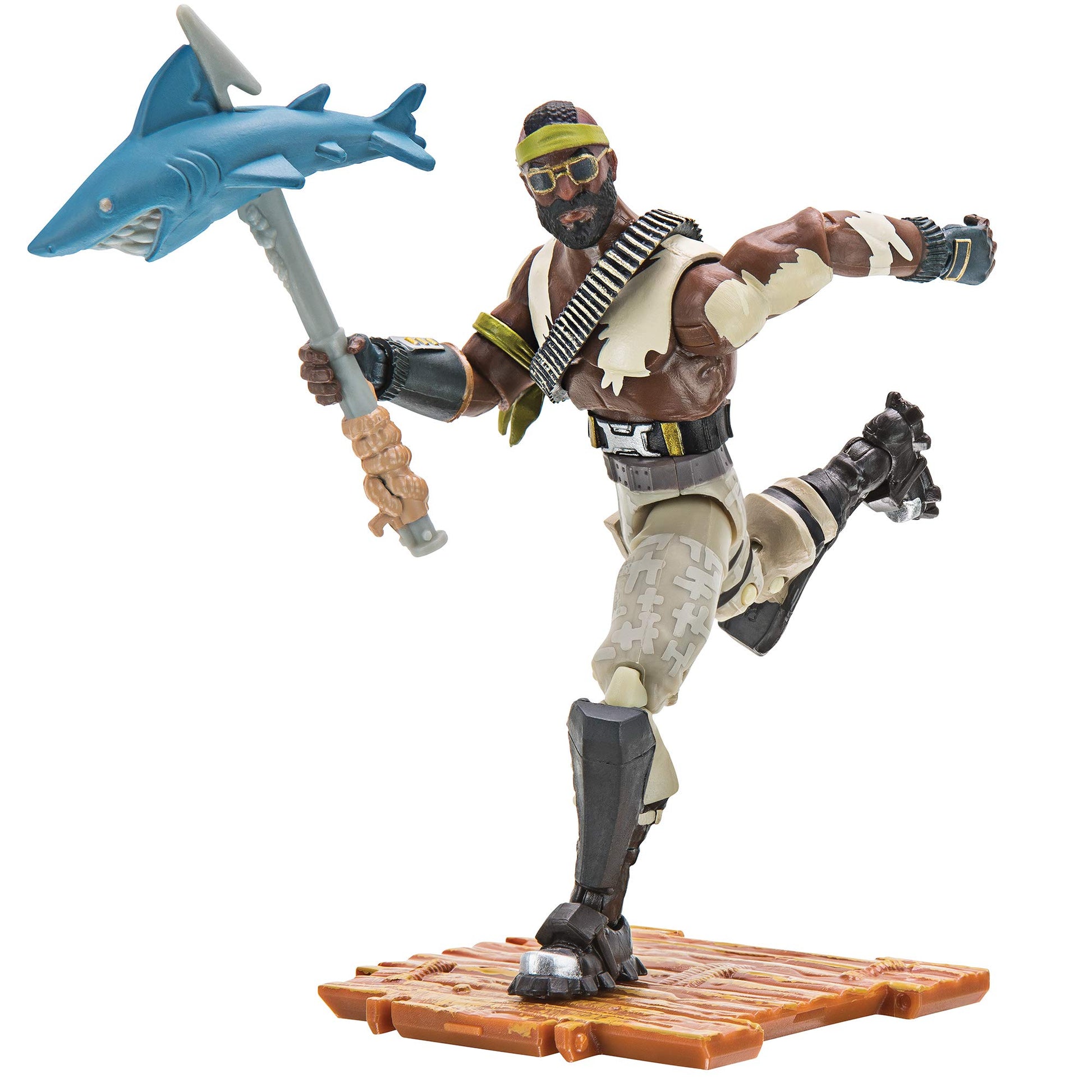 Jazwares FORTNITE Solo Mode Core Raptor Figure Pack, Bandolier