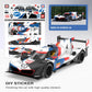 Voltz Toys 1/14 Scale Le Mans RC Car Licensed Le Mans Series Remote Control Toy Car Model for Kids and Adults with Open Doors and Lights Gift for Kids