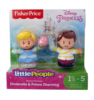 Fisher-Price Little People Disney Princess, Cinderella & Prince Charmings
