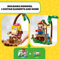 LEGO Super Mario Dixie Kong’s Jungle Jam Expansion Set 71421, Super Mario Gift Set for Boys and Girls Ages 7-9, Buildable Toy Game Featuring 2 Brick