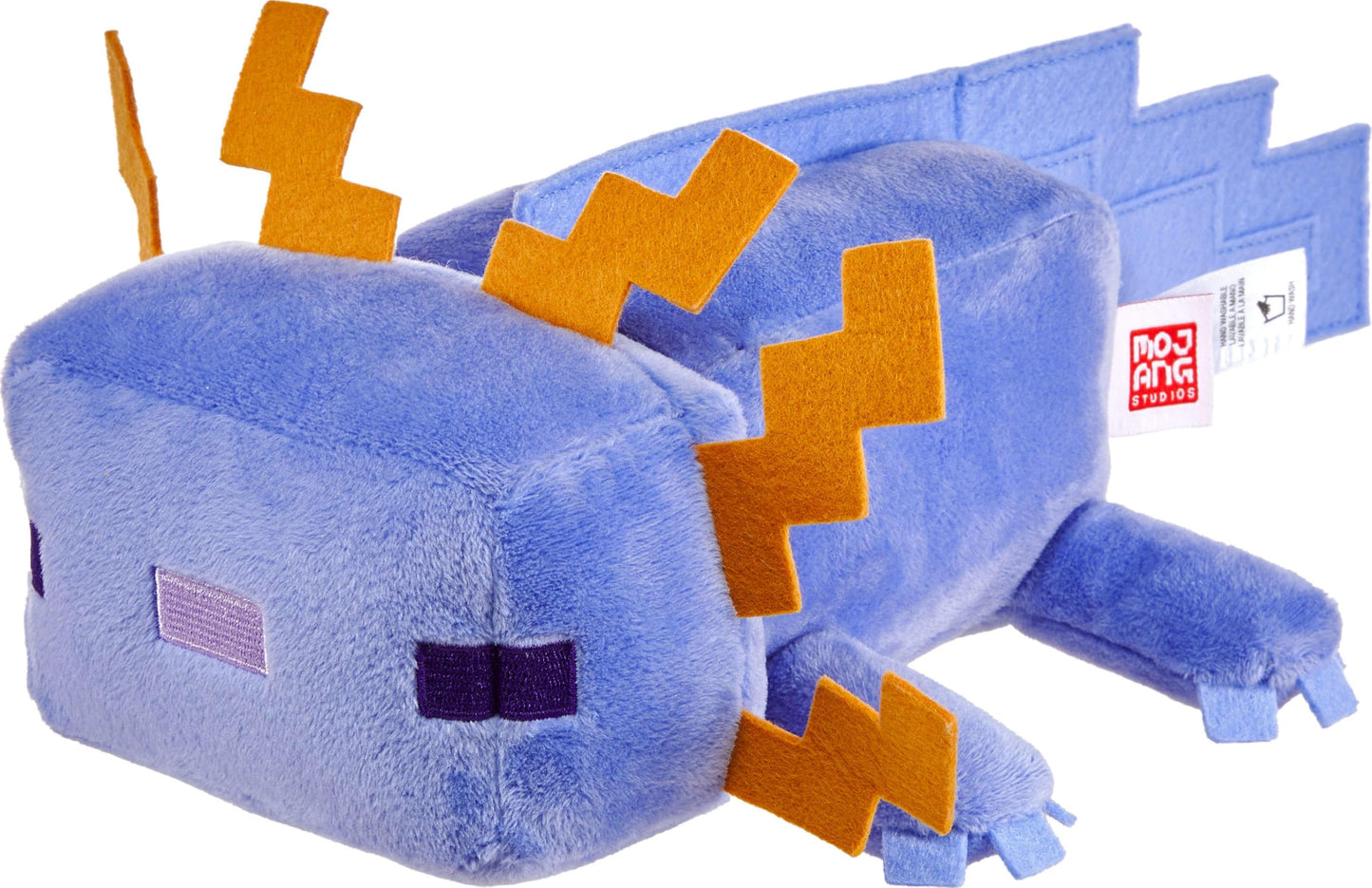 Mattel Minecraft Plush Toy, Collectible Blue Axolotl Soft Doll Inspired by Video Game Character, 8-inch
