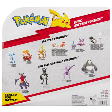 Pokemon Skeledirge Epic Battle Figure - 12-Inch Articulated Epic Battle Figure with Display Stand