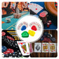 maojin Triangular Card Holder, Triangle Shaped Hands Free Playing Card Holder, Multiple Playing Methods for All Card Games, A for Those That Love