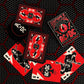 Bicycle ACDC Playing Cards, Features Iconic ACDC Song Titles and Band Designs, Red and Black, 1 Deck