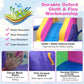 BOUNTECH Inflatable Bounce House, Princess Bouncy House with Long Slide & Ball Pit & Basketball Pit for Kids 3-10, Birthday Party Toddler Bounce House