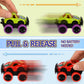 Neureyte 8 Pack Mini Monster Truck for Boys and Girls,Die-Cast Monster Trucks for Kids Party Favors,Pull Back Monster Trucks Toy Vehicles Set for Cake