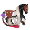 Breyer Horses Mane Beauty Li'l Beauties | Koda - Horse | Brushable Mane and Tail | 4.25" L x 3.25" H | Model #B-MB-10379