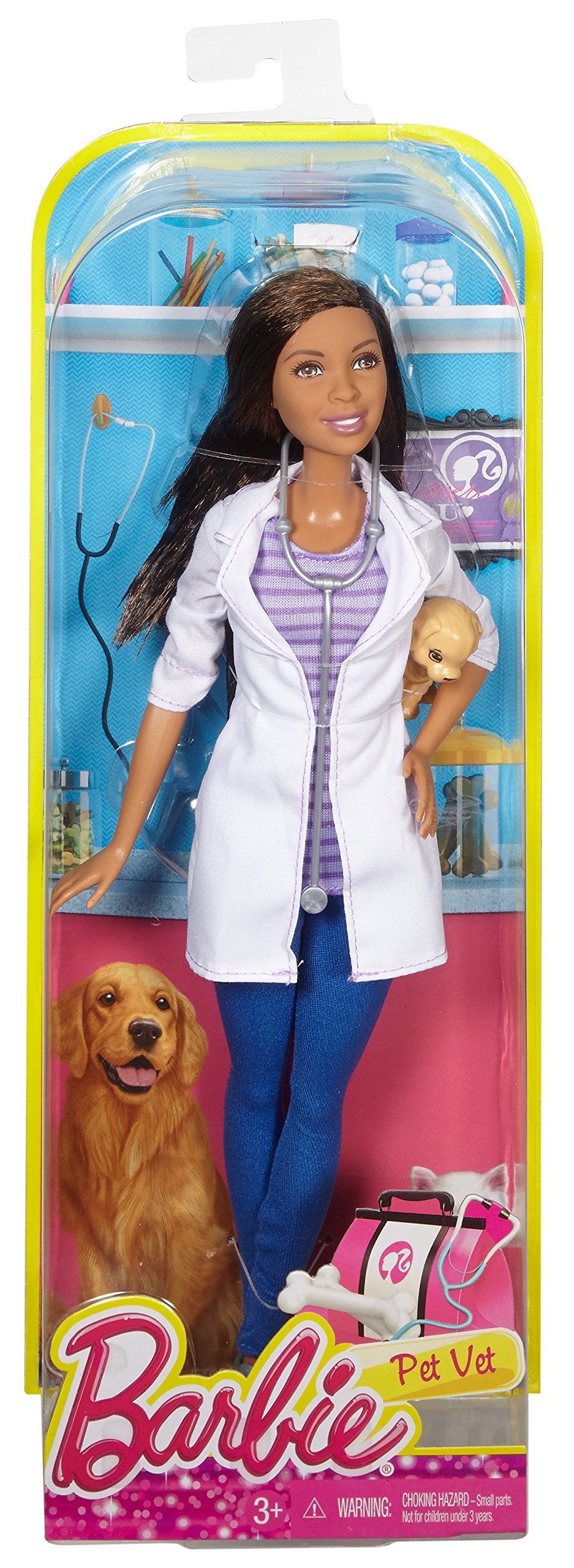 Barbie African-American Careers Veterinarian Doll