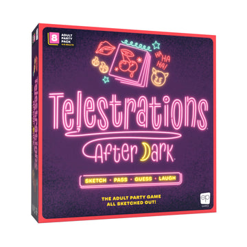 Telestrations: After Dark 8 Player 2nd Edition Board Game, Adults-Only Laugh Out Loud Must Have Party Game, Sketch What You Read & Guess What You Saw