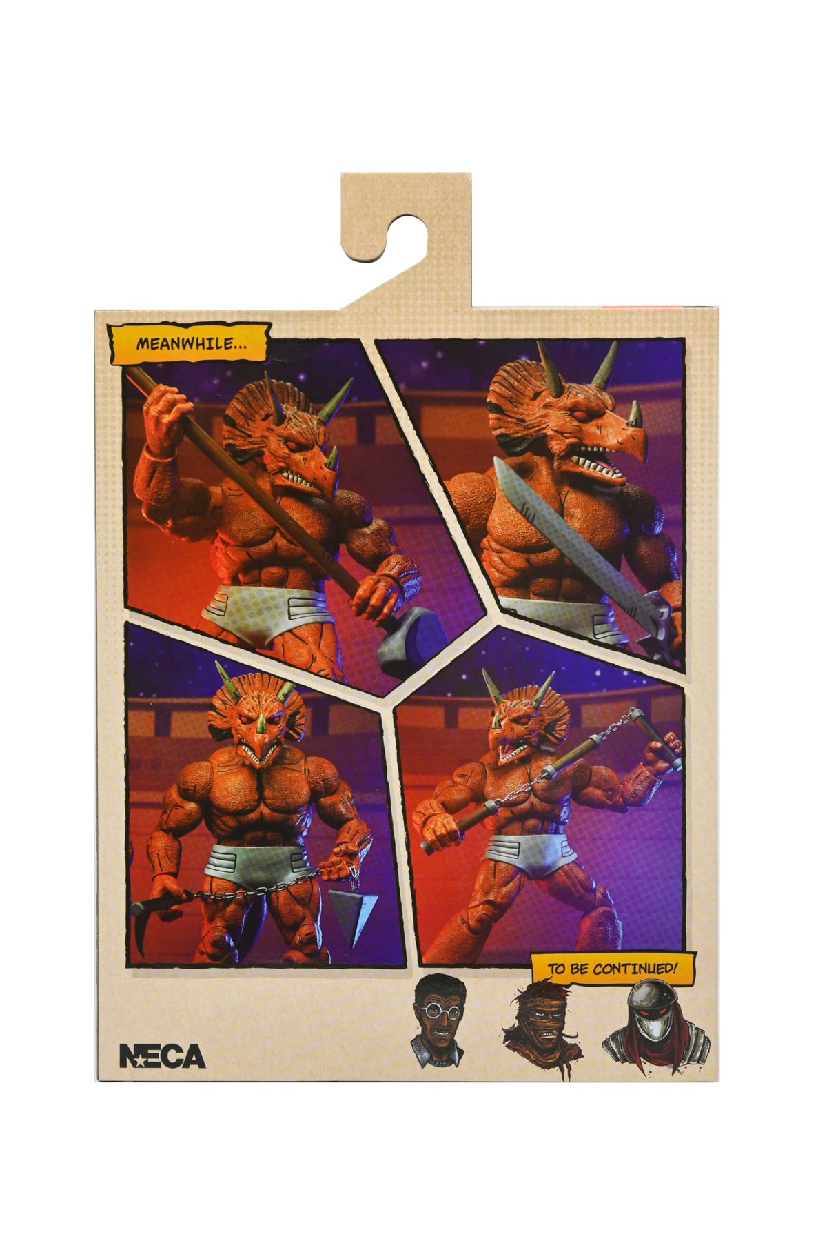 NECA Teenage Mutant Ninja Turtles 7" Triceraton Gladiator Action Figure