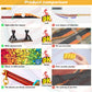 Jorumo Sword Building Set, 82in Double Blade Tengen Uzui Sword Building Block with Stand, Handmade Cosplay Anime Sword Toy Building Set for Collecting