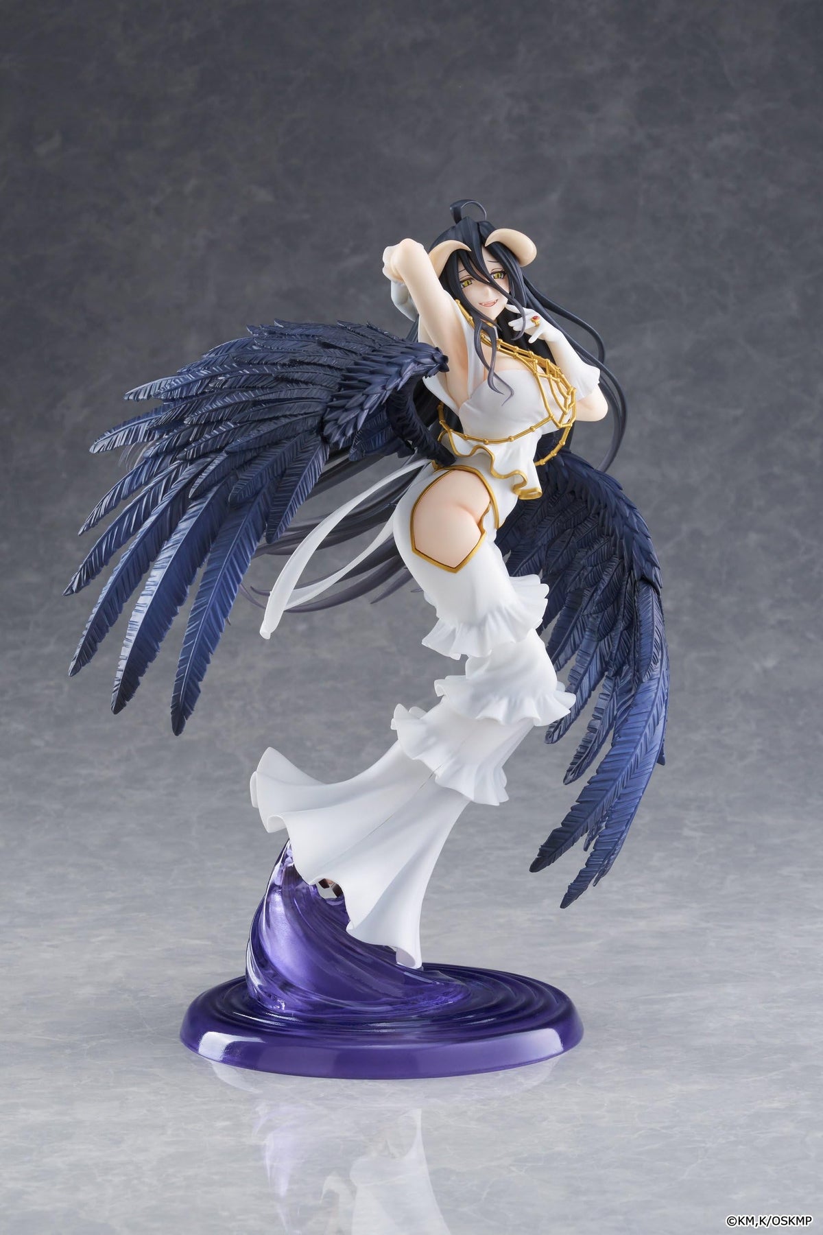 Taito-Overlord T-Most Figure - Albedo (Pure White Devil Ver.)