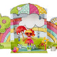 Lalaloopsy Mini Doll - April Sunsplash with Mini Pet Toucan, 3" Colorful Doll with Umbrella, Watering can & More Accessories in Reusable Package