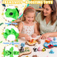 Aousin 36PCS Mini 3D Printed Animals Figurines Set, Adorable Articulated Flexible Desk Pets for Kids, Wild, Zoo & Sea Creatures, Valentines Day Gifts
