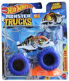 Hot Wheels Monster Trucks Piran-Ahhhh, Sripes Earned 3/4 Includes Crushed Car