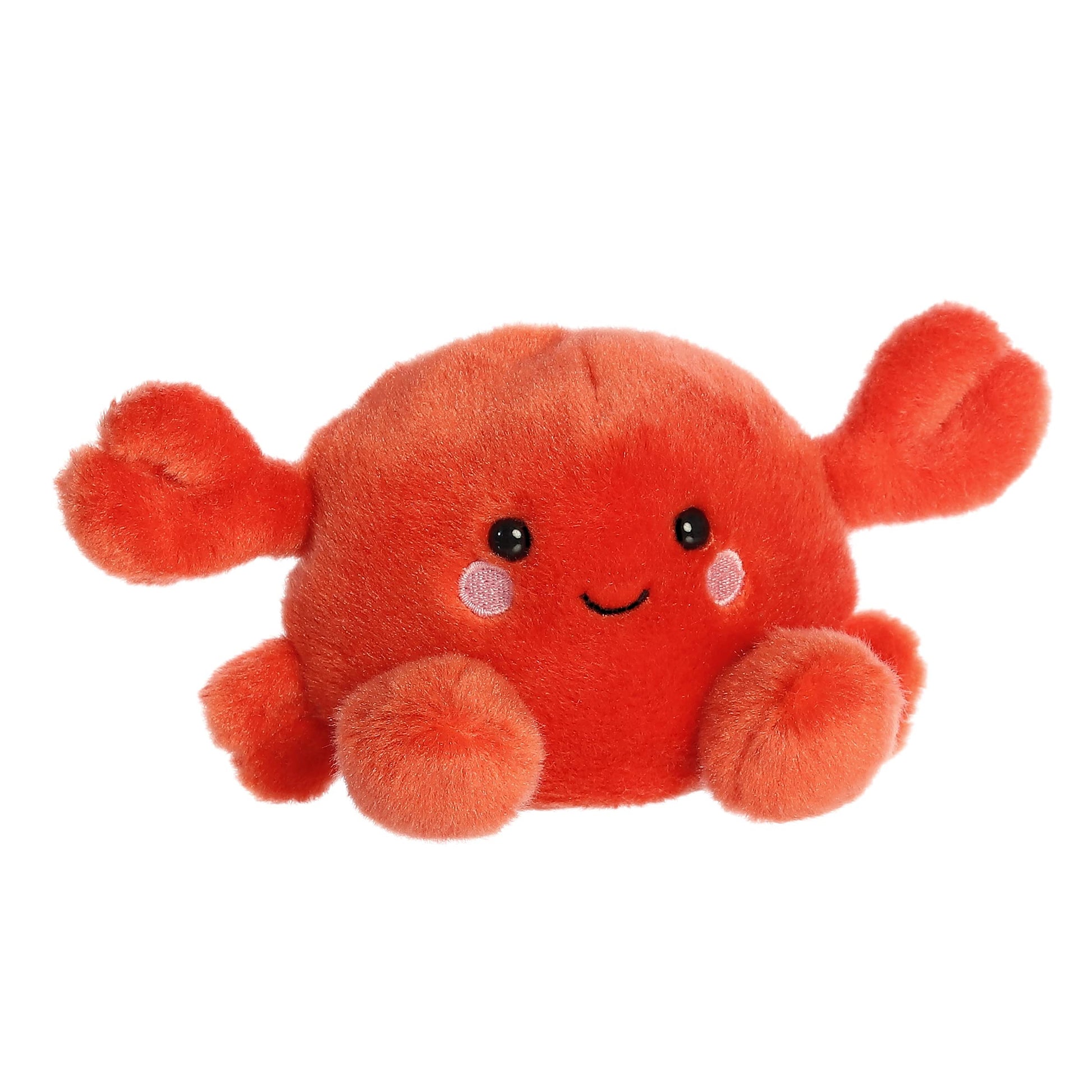 Aurora® Adorable Palm Pals™ Snippy Crab™ Stuffed Animal - Fun Collectible Plush for Kids and Adult Collectors - Perfect for Decorating Rooms