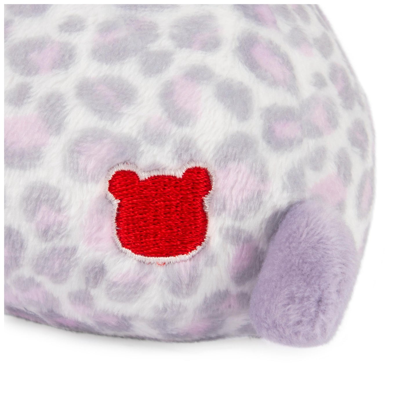 GUND Drops, Gina Spots, Expressive Premium Stuffed Animal Soft Plush Pet, Purple Leopard, 9”