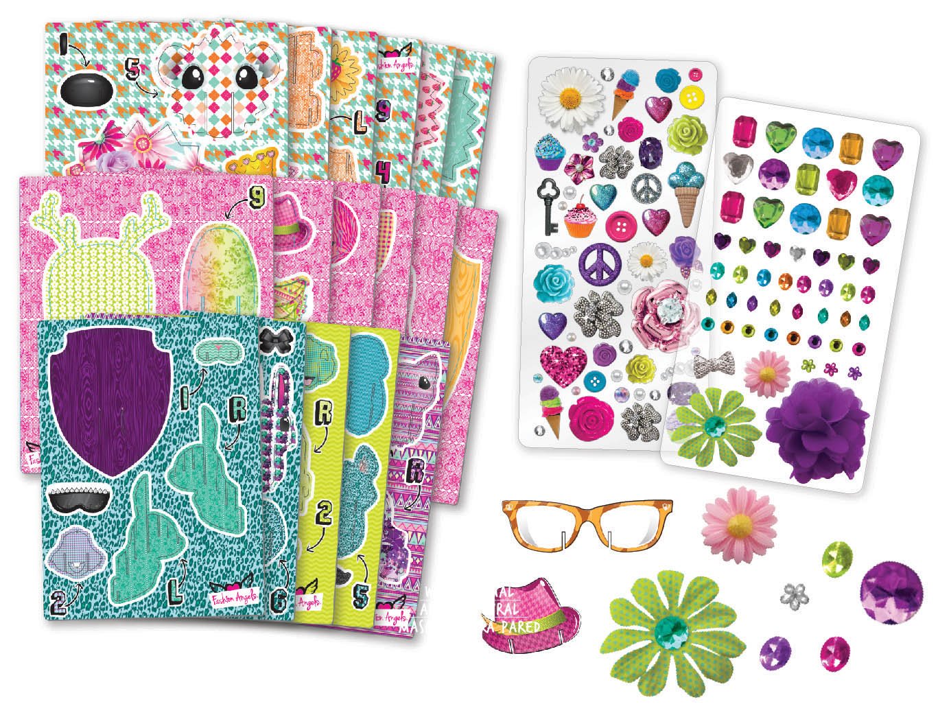 Fashion Angels Enterprises Head Case Puzzle Board Super Set