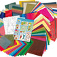 Folia 50915/1 Jumbo Craft Case with 107 Pieces, Huge Selection of Craft Materials for Children and Adults