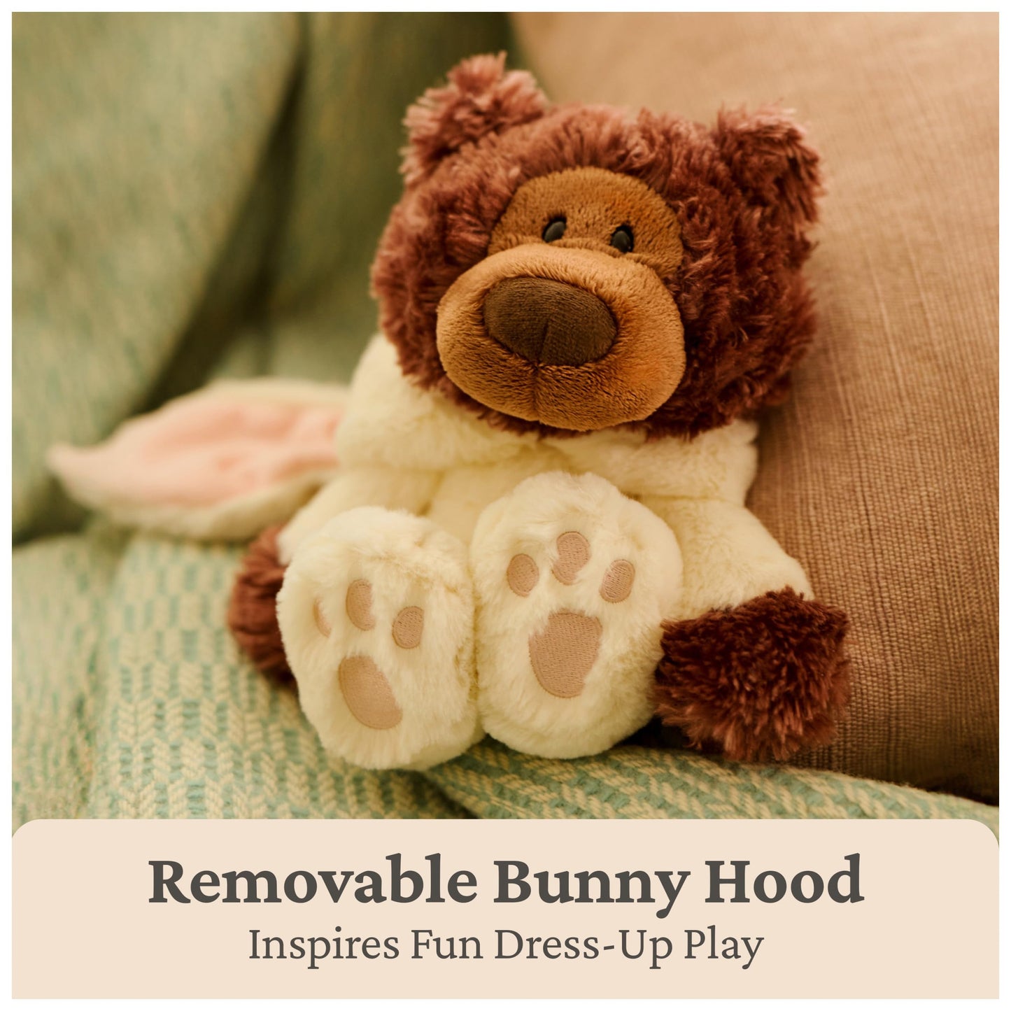 GUND Philbin Bunny 10-Inch Stuffed Animal Plush Toy in Easter Bunny Outfit