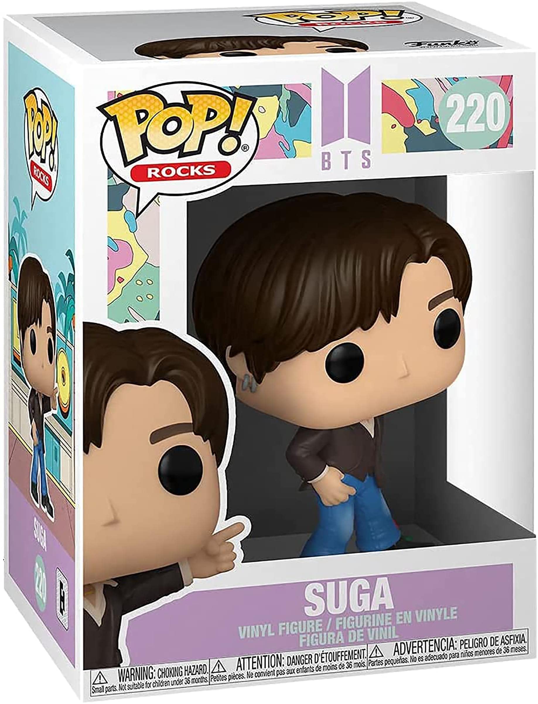 Funko POP Rocks: BTS - Dynamite - Suga, Multicolor, Standard