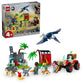 Lego Jurassic World Raptor & Titanosaurus Tracking Mission Kids Toy - Building and Learning Toy for Pretend Play - Dinosaur Action Figures for Boys &