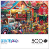 Buffalo Games - Antique Barn - Eduard - 500 Piece Jigsaw Puzzle for Adults - Charming Country Life Scene - Challenging Puzzle Perfect for Game Nights