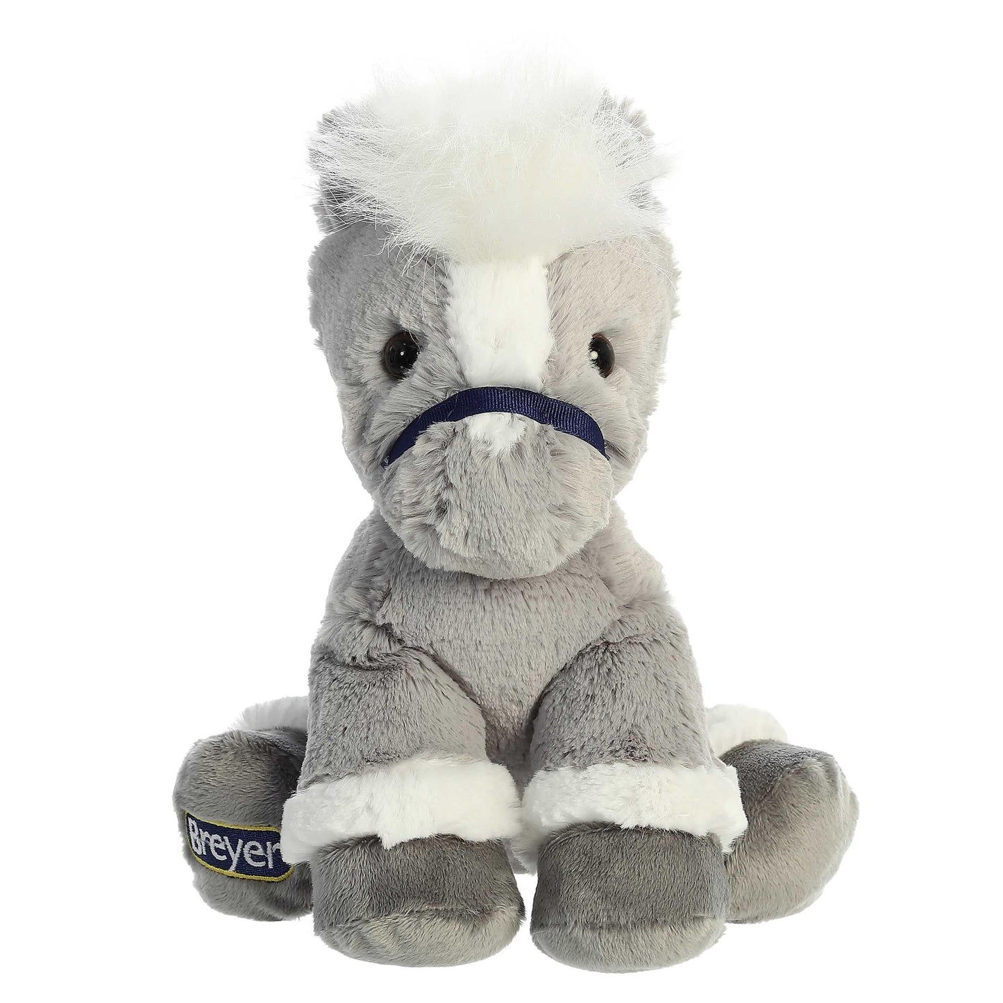 Aurora® Exquisite Breyer® Horse Stuffed Animal - Realistic Detailing - Imaginative Play - Grey 11 Inches