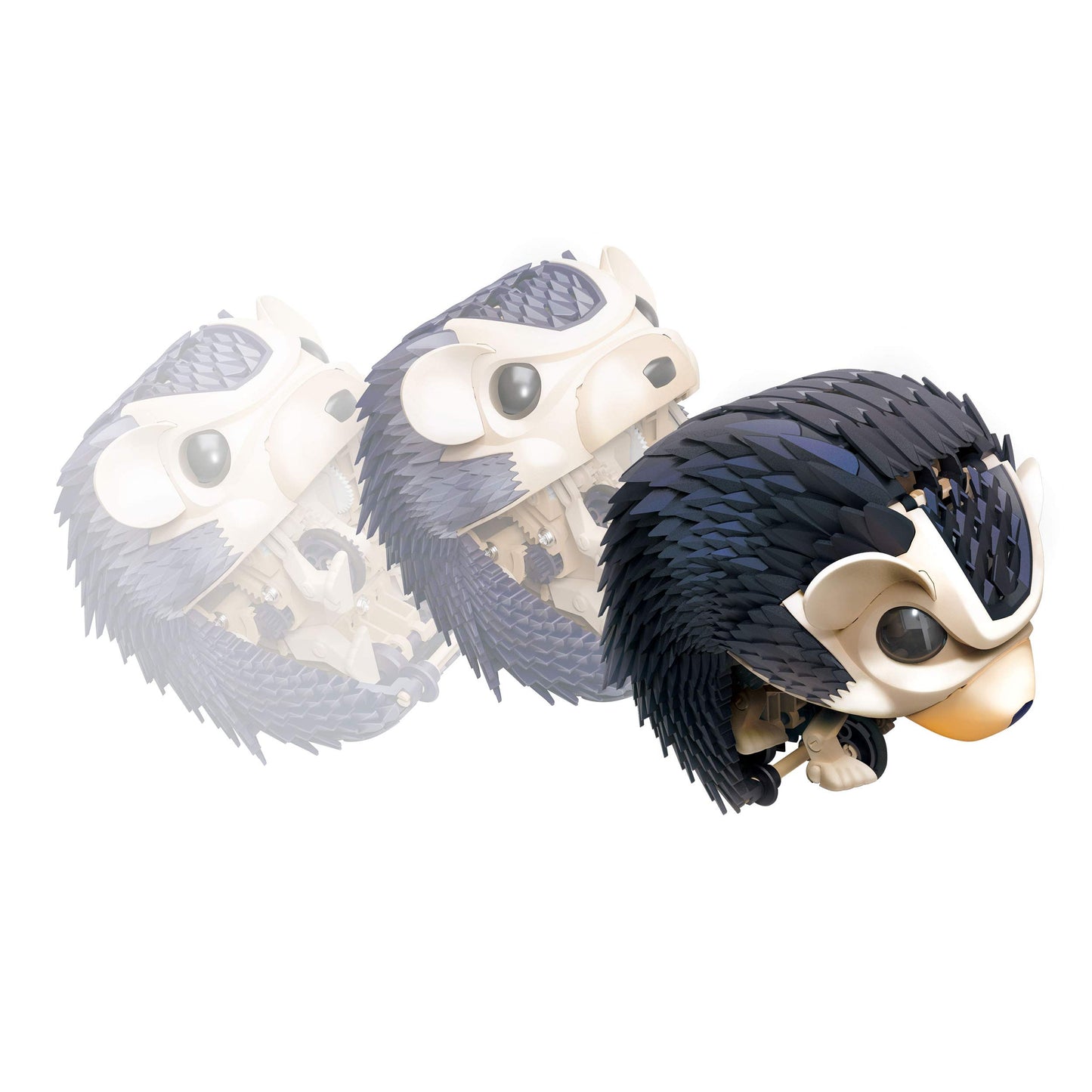 Thames & Kosmos My Robotic Pet - Tumbling Hedgehog | Build Your Own Sound Activated Tumbling, Rolling, Scurrying Pet | STEM Experiment Kit | Toy