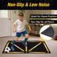 PodiuMax Soccer Training Mat with Kickback Trainer for Kids