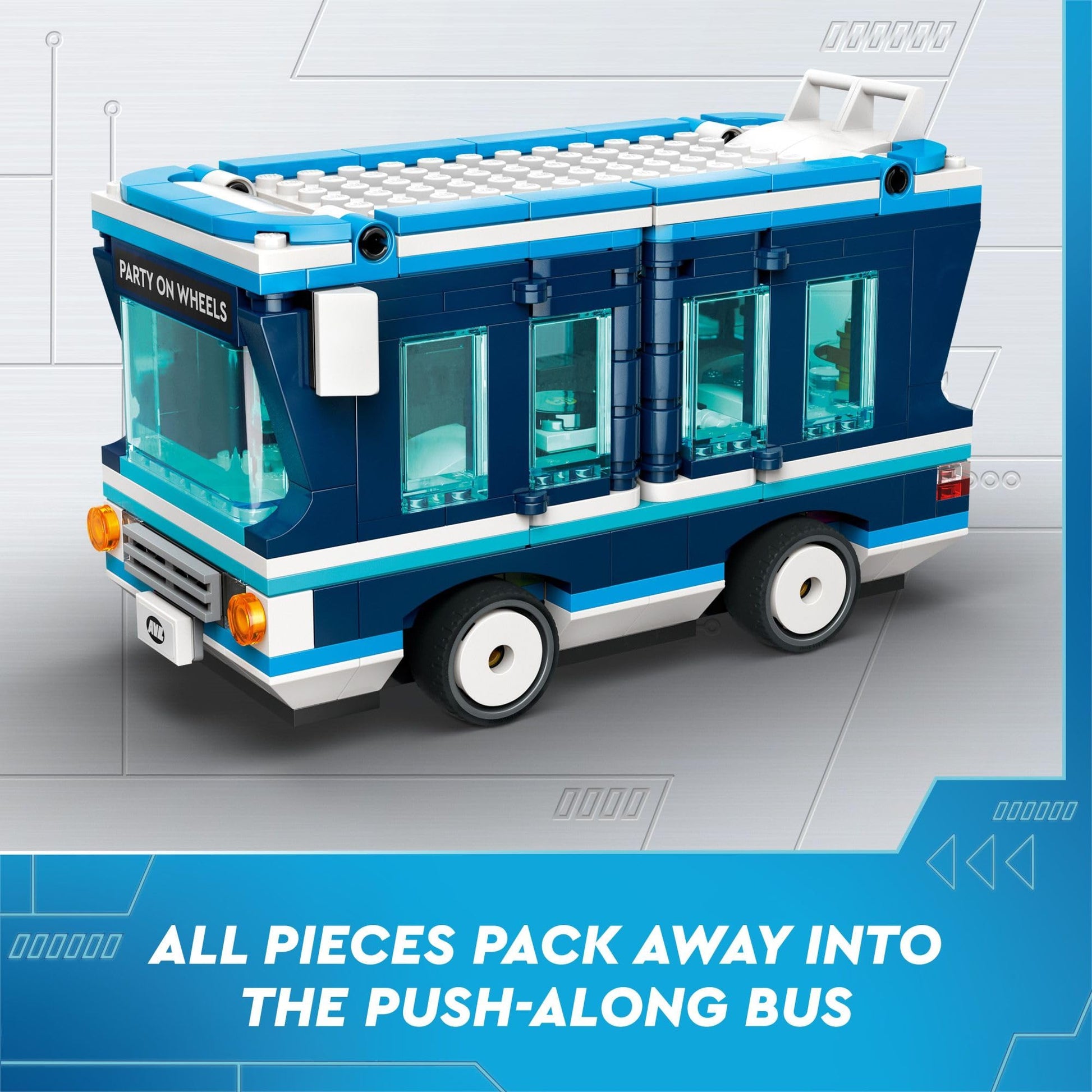 LEGO Despicable Me 4 Minions’ Music Party Bus, Creative Building Toy for Kids, Fun Despicable Me Toy Playset, Gift for Boys and Girls Aged 7 and Up,