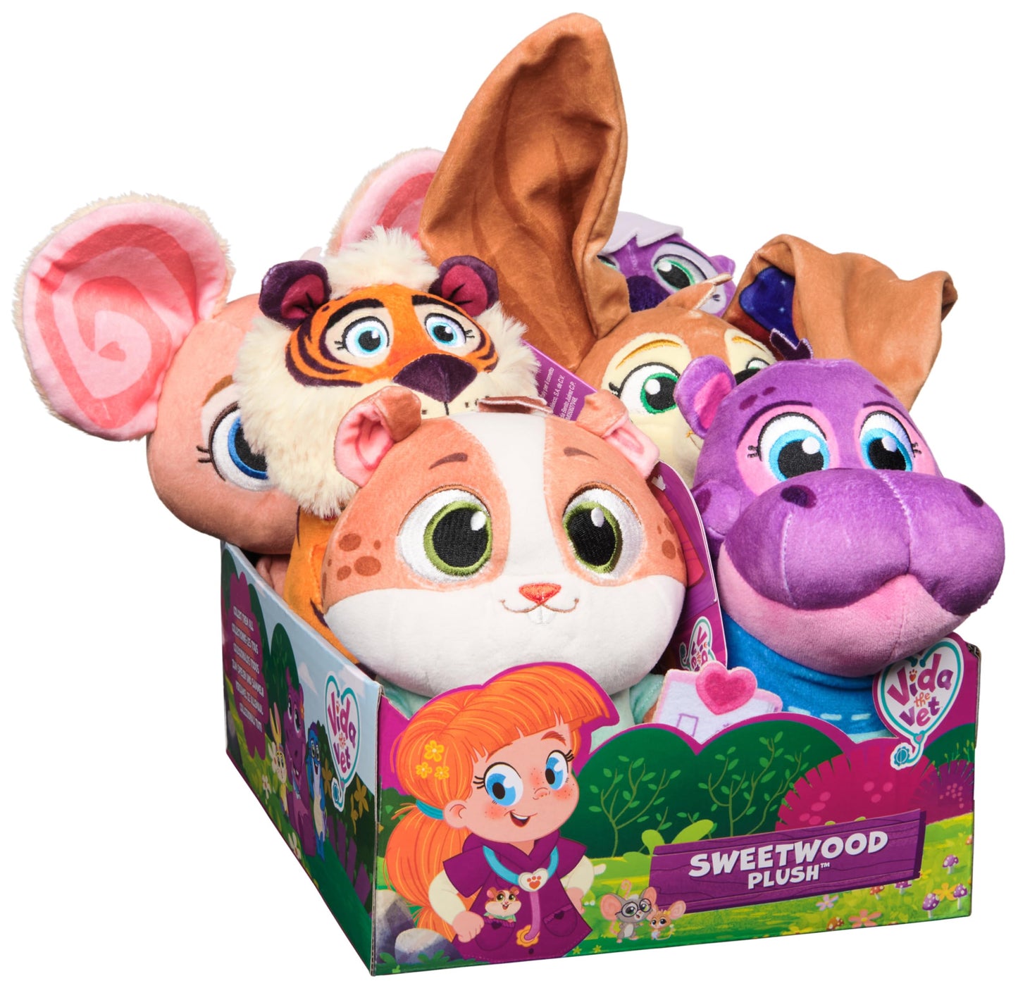 Vida the Vet, Pippen Plush Toy, 6-Inch Tall Stuffed Animals with Super-Soft Fur, Kids Toys for Girls & Boys Ages 3 and up