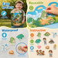 CUTESORA Reusable Jelly Sticker Books for Toddlers 2-4, Kids 3-6, 6 Sets