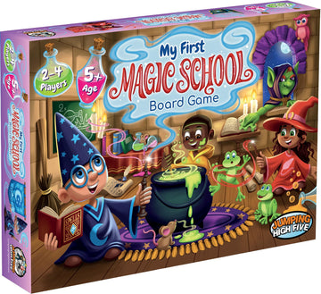 My First Magic School Board Game - A Magical Wizard Adventure Game for Kids Ages 5 and Up, Learn New Skills While Casting Spells and Racing Across