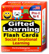 TestingMom.com Gifted Learning Flash Cards - Social Emotional Learning (SEL) for Pre-K and Kindergarten