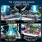 Space Station Globe Building Set for Adults- 1793 Pcs Globe Display Model with Illumination Modes 360° Rotatable LED Educational Stem Toys Graduation