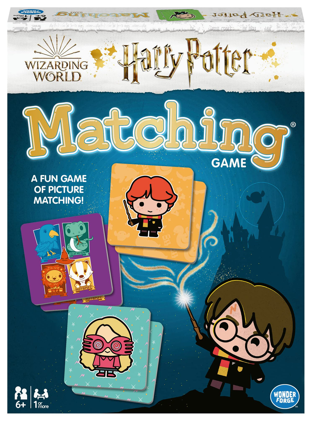 Wonder Forge Wizarding World Harry Potter Matching Game - Enthralling Memory Game for Ages 3 & Up | Engaging Brain Activity | Exciting Characters |