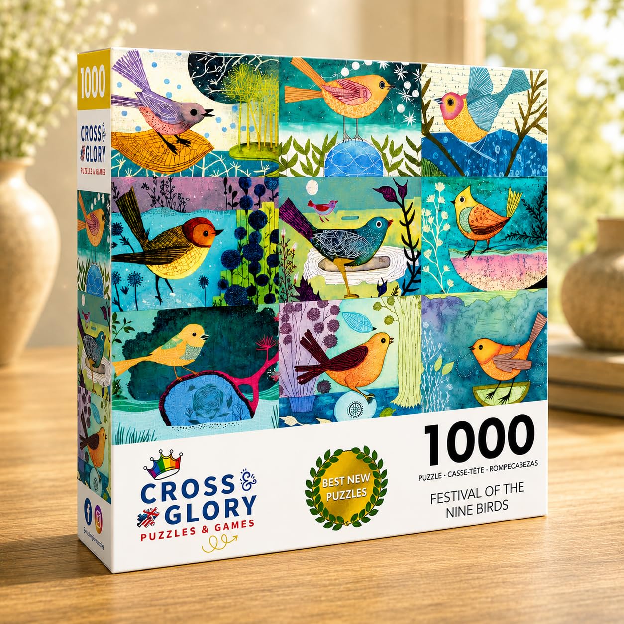 Cross & Glory | Jigsaw Puzzles for Adults | Festival of the Nine Birds