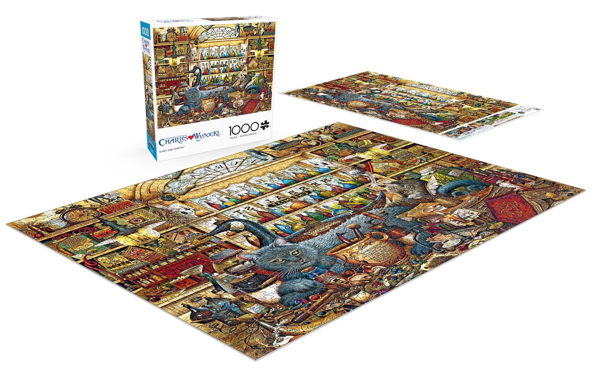 Buffalo Games - Charles Wysocki Elmer and Loretta - 1000 Piece Puzzle