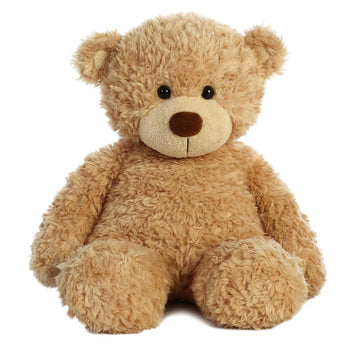 Aurora® Snuggly Bonny Bear™ Stuffed Animal - Comforting Companions for Imaginative Play - Perfect for Kids, Adults, Birthdays, and Anniversaries - Tan