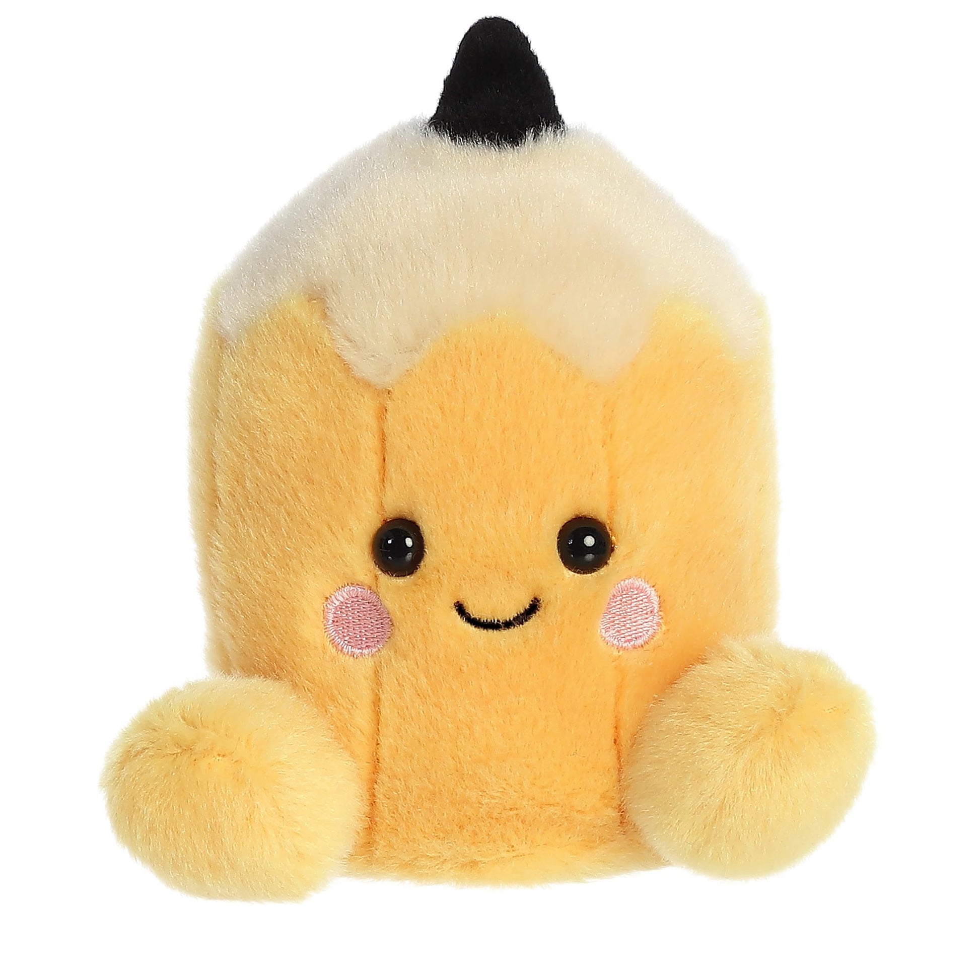 Aurora® Adorable Palm Pals™ Tike Pencil™ Stuffed Animal - Pocket-Sized Play - Collectable Fun - Yellow 5 Inches